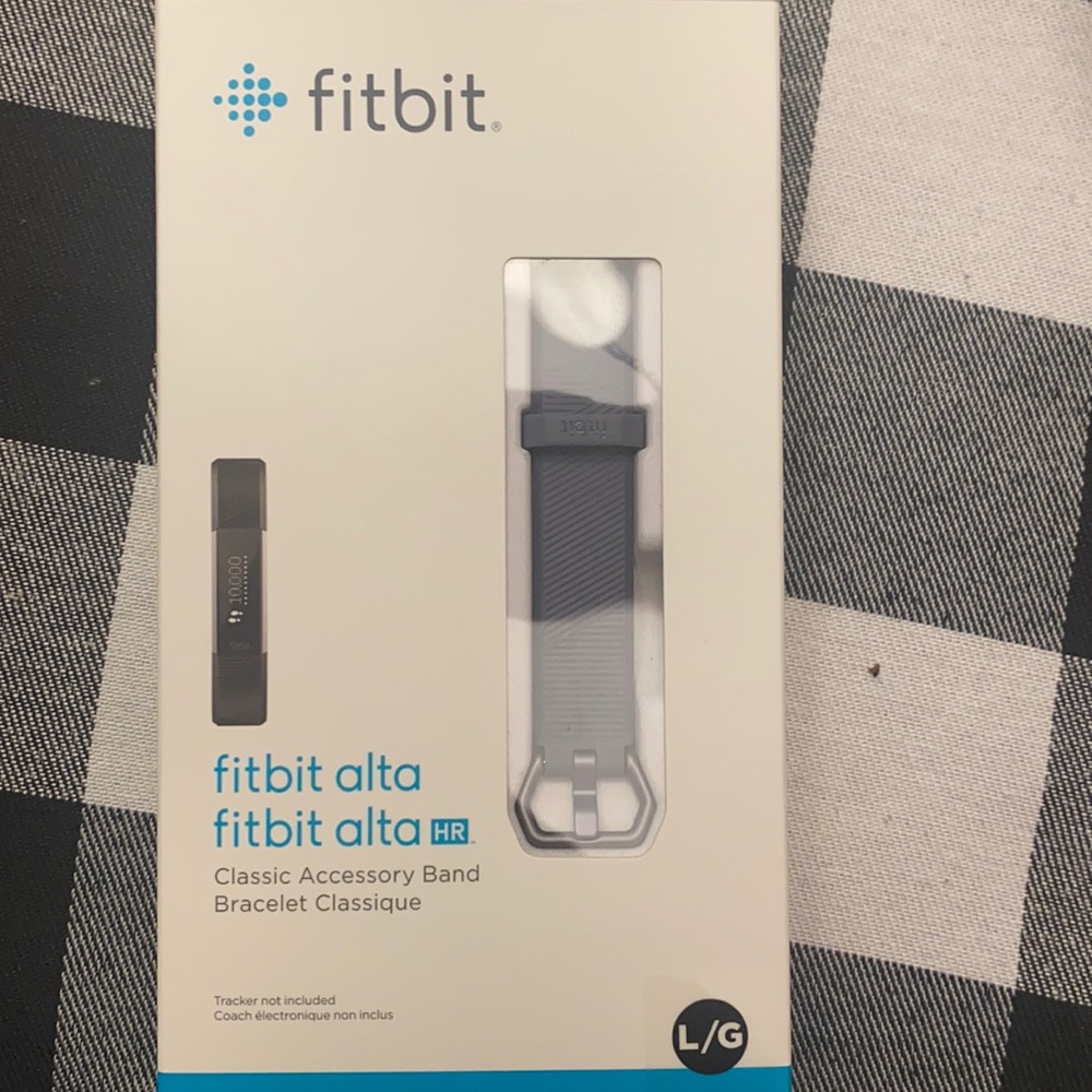 Fitbit Alta HR classic band- unopened